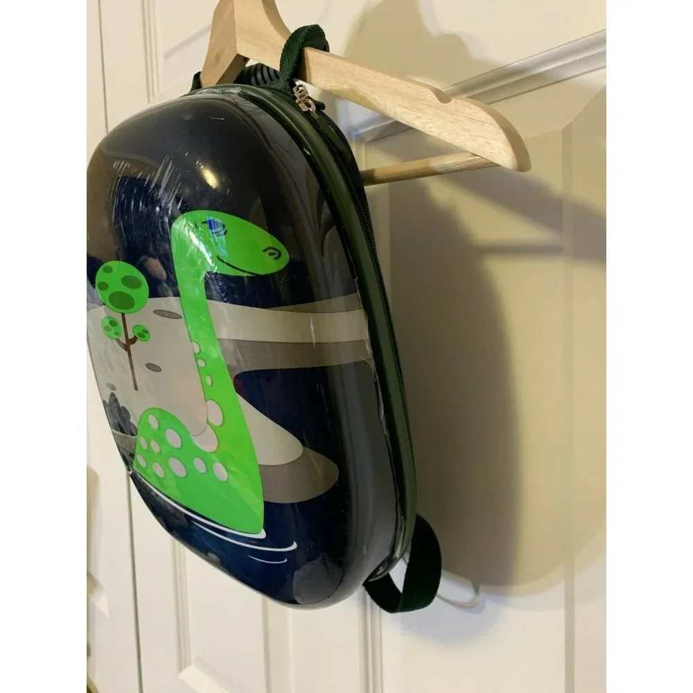 Blue Dino Small Backpack Shell Green‎